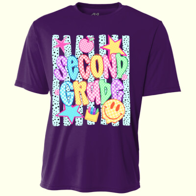 Second Grade Preppy 89-035 - Youth Cooling Performance Short Sleeve Tee Thumbnail
