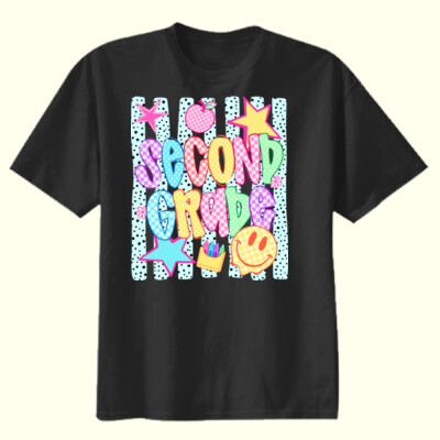 Second Grade Preppy 89-035 - Youth Heavy Cotton 100% Cotton T Shirt Thumbnail