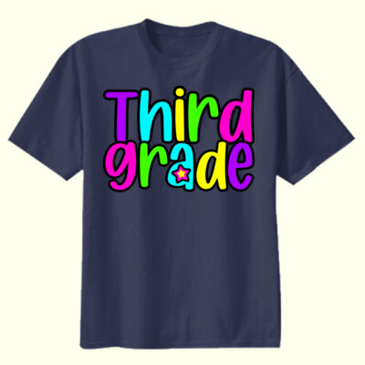 Third Grade Bright 89-036 - Youth Heavy Cotton 100% Cotton T Shirt Thumbnail