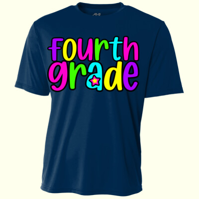 Fourth Grade Bright Colors 89-038 - Youth Cooling Performance Short Sleeve Tee Thumbnail