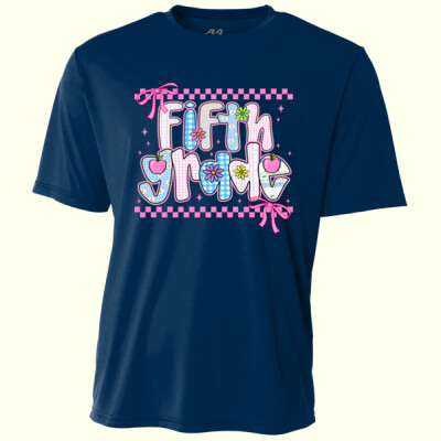 Fifth Grade Coquette Checkered 89-044 - Adult Cooling Performance Short Sleeve Tee Thumbnail