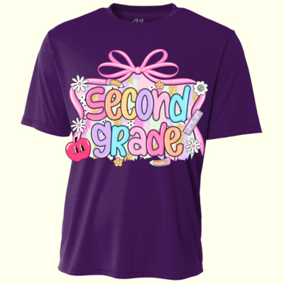 Second Grade Coquette Apple 89-046 - Youth Cooling Performance Short Sleeve Tee Thumbnail