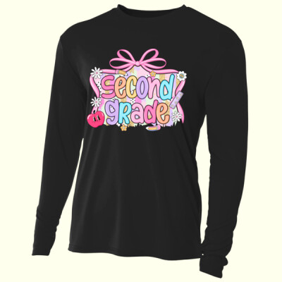 Second Grade Coquette Apple 89-046 - Adult Cooling Performance Long Sleeve Tee Thumbnail