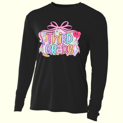 Third Grade Coquette Apple 89-047 - Adult Cooling Performance Long Sleeve Tee Thumbnail