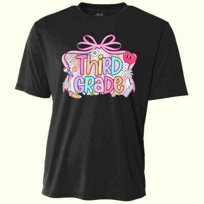 Third Grade Coquette Apple 89-047 - Adult Cooling Performance Short Sleeve Tee Thumbnail