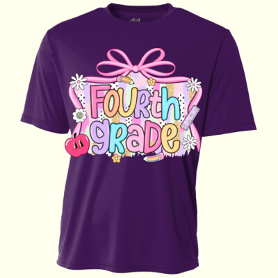 Fourth Grade Coquette Apple 89-048 - Youth Cooling Performance Short Sleeve Tee Thumbnail