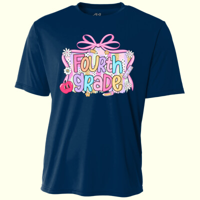Fourth Grade Coquette Apple 89-048 - Adult Cooling Performance Short Sleeve Tee Thumbnail