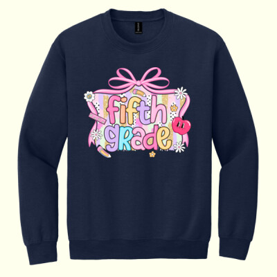 Fifth Grade Coquette Apple 89-049 - Heavy Blend Crewneck Sweatshirt Thumbnail