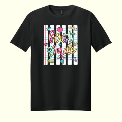 First Grade Paper 89-050 - Adult Softstyle ® T Shirt Thumbnail
