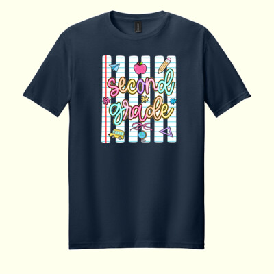Second Grade Paper 89-051 - Adult Softstyle ® T Shirt Thumbnail