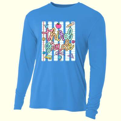 Third Grade Paper 89-052 - Adult Cooling Performance Long Sleeve Tee Thumbnail