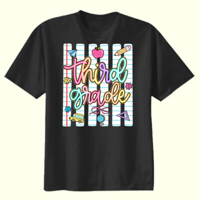 Third Grade Paper 89-052 - Youth Heavy Cotton 100% Cotton T Shirt Thumbnail