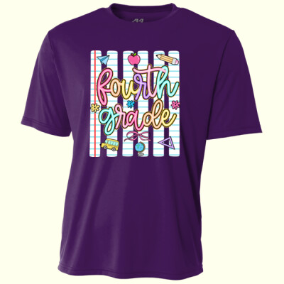 Fourth Grade Paper 89-053 - Adult Cooling Performance Short Sleeve Tee Thumbnail