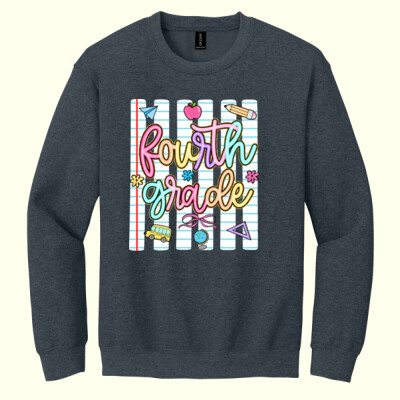 Fourth Grade Paper 89-053 - Heavy Blend Crewneck Sweatshirt Thumbnail