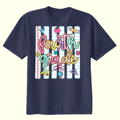 Fourth Grade Paper 89-053 - Youth Heavy Cotton 100% Cotton T Shirt Thumbnail