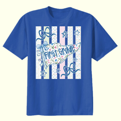 First Grade Pennant 89-054 - Youth Heavy Cotton 100% Cotton T Shirt Thumbnail