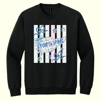 Fourth Grade Pennant 89-057 - Heavy Blend Crewneck Sweatshirt Thumbnail