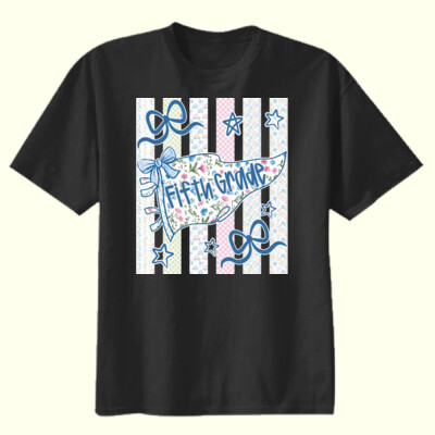 Fifth Grade Pennant 89-067 - Youth Heavy Cotton 100% Cotton T Shirt Thumbnail