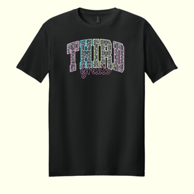 Third Grade Varsity 89-060 - Adult Softstyle ® T Shirt Thumbnail