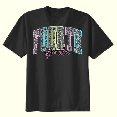 Fourth Grade Varsity 89-061 - Youth Heavy Cotton 100% Cotton T Shirt Thumbnail