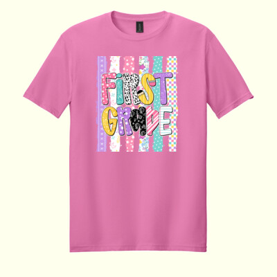 First Grade Preppy 89-062 - Adult Softstyle ® T Shirt Thumbnail