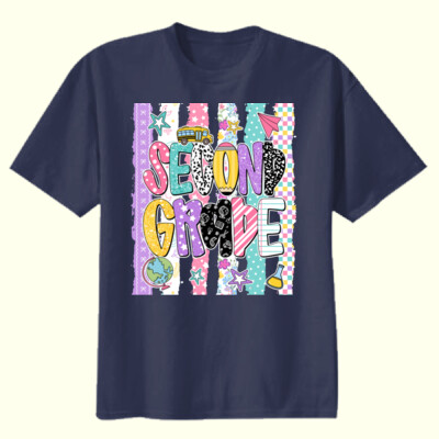 Second Grade Preppy 89-063 - Youth Heavy Cotton 100% Cotton T Shirt Thumbnail