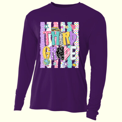 Third Grade Preppy 89-064 - Adult Cooling Performance Long Sleeve Tee Thumbnail