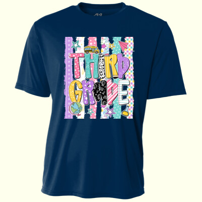Third Grade Preppy 89-064 - Adult Cooling Performance Short Sleeve Tee Thumbnail