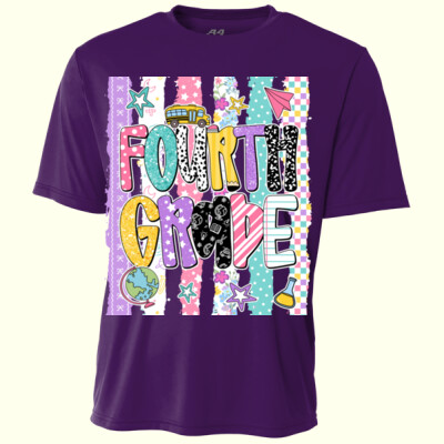 Fourth Grade Preppy 89-065 - Youth Cooling Performance Short Sleeve Tee Thumbnail