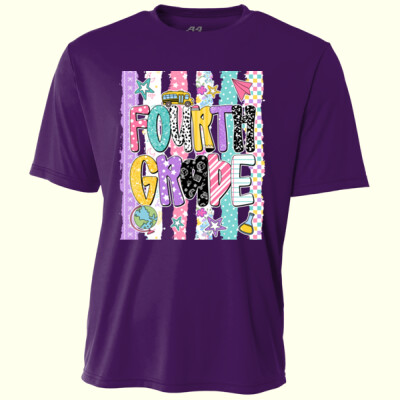 Fourth Grade Preppy 89-065 - Adult Cooling Performance Short Sleeve Tee Thumbnail