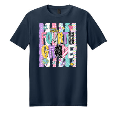 Fourth Grade Preppy 89-065 - Adult Softstyle ® T Shirt Thumbnail