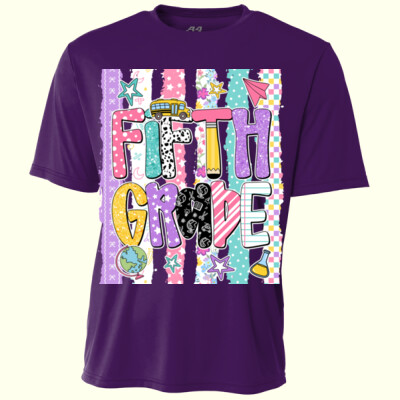 Fifth Grade Preppy 89-066 - Youth Cooling Performance Short Sleeve Tee Thumbnail