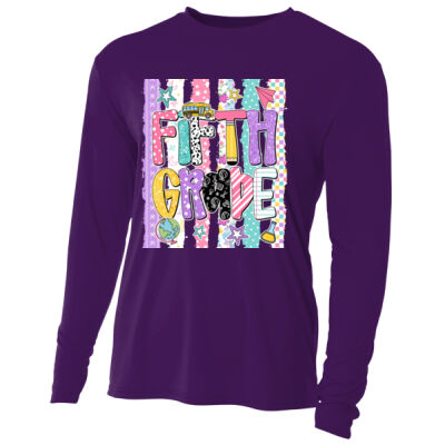 Fifth Grade Preppy 89-066 - Adult Cooling Performance Long Sleeve Tee Thumbnail