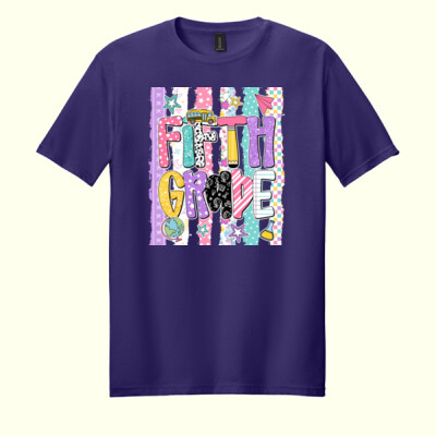 Fifth Grade Preppy 89-066 - Adult Softstyle ® T Shirt Thumbnail