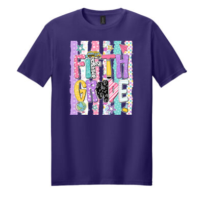 Fifth Grade Preppy 89-066 - Adult Softstyle ® T Shirt Thumbnail