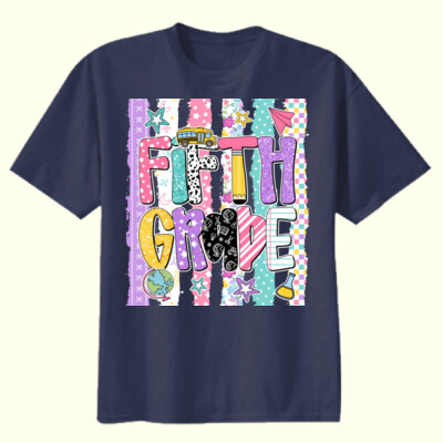 Fifth Grade Preppy 89-066 - Youth Heavy Cotton 100% Cotton T Shirt Thumbnail