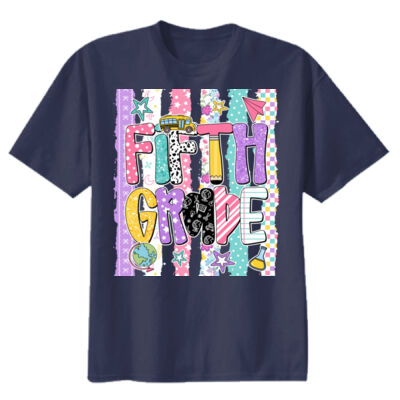 Fifth Grade Preppy 89-066 - Youth Heavy Cotton 100% Cotton T Shirt Thumbnail