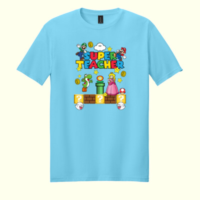 Super Teacher 99-159 - Adult Softstyle ® T Shirt Thumbnail