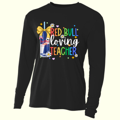 Red Bull Loving Teacher 99-160 - Adult Cooling Performance Long Sleeve Tee Thumbnail