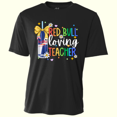 Red Bull Loving Teacher 99-160 - Adult Cooling Performance Short Sleeve Tee Thumbnail
