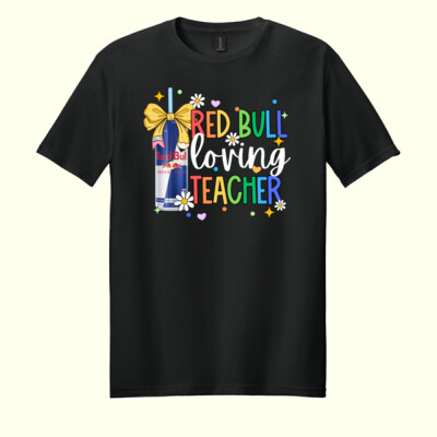 Red Bull Loving Teacher 99-160 - Adult Softstyle ® T Shirt Thumbnail