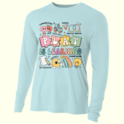 Play is Learning 99-163 - Adult Cooling Performance Long Sleeve Tee Thumbnail