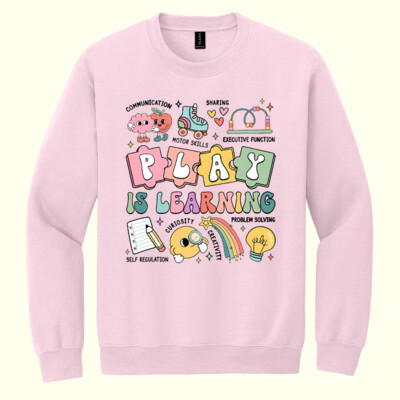 Play is Learning 99-163 - Heavy Blend Crewneck Sweatshirt Thumbnail