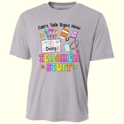 Doing Teacher Stuff  99-164 - Adult Cooling Performance Short Sleeve Tee Thumbnail