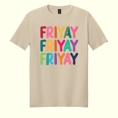 FRIYAY 99-166 - Adult Softstyle ® T Shirt Thumbnail