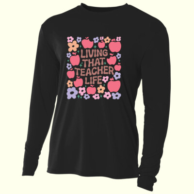 Living That Teacher Life 99-169 - Adult Cooling Performance Long Sleeve Tee Thumbnail