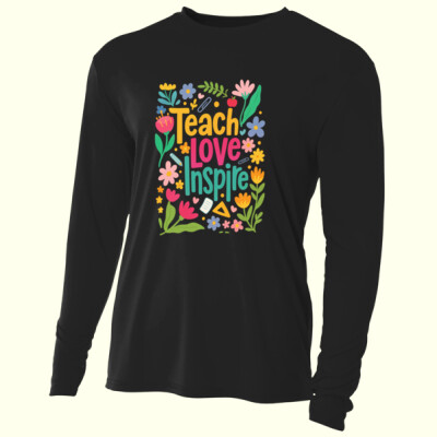 Teach • Love • Inspire 99-170 - Adult Cooling Performance Long Sleeve Tee Thumbnail