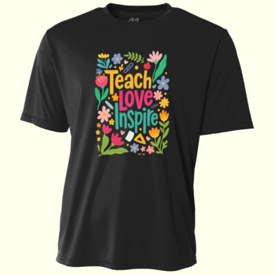 Teach • Love • Inspire 99-170 - Adult Cooling Performance Short Sleeve Tee Thumbnail