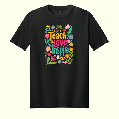 Teach • Love • Inspire 99-170 - Adult Softstyle ® T Shirt Thumbnail