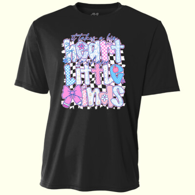 It Takes a Big Heart to Shape Little Minds 99-174 - Adult Cooling Performance Short Sleeve Tee Thumbnail